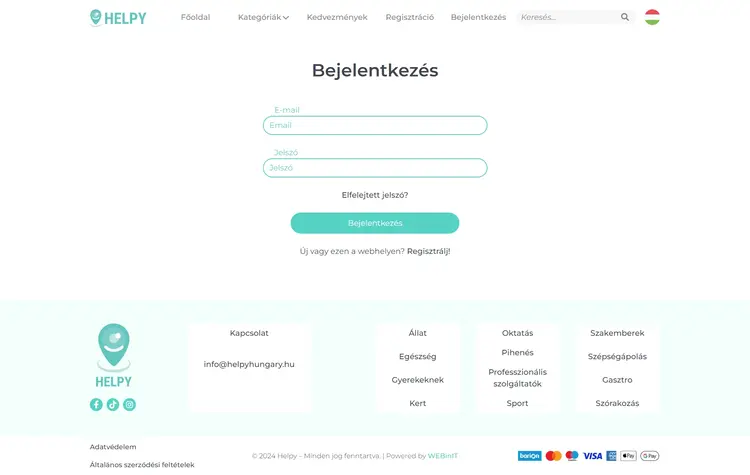 helpyhungary hu bejelentkezes