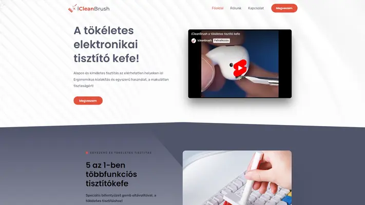 icleanbrush webdesign