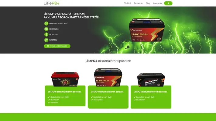 lifepo4 webdesign
