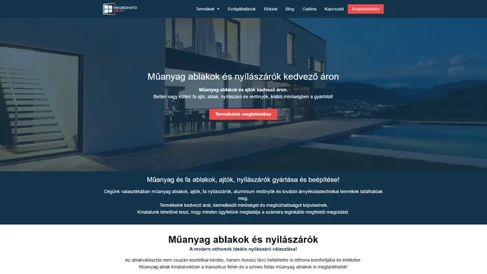 megbizhatóablak webdesign