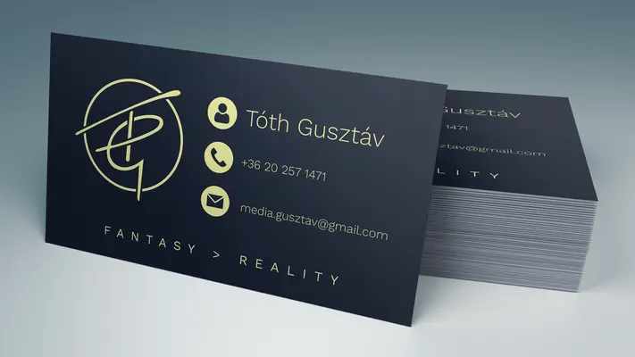 tóth gusztáv névjegy